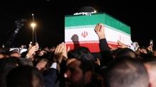 Irak'ta Hamaney i�in t�ren... Cenaze Kerbela'ya ula�t�