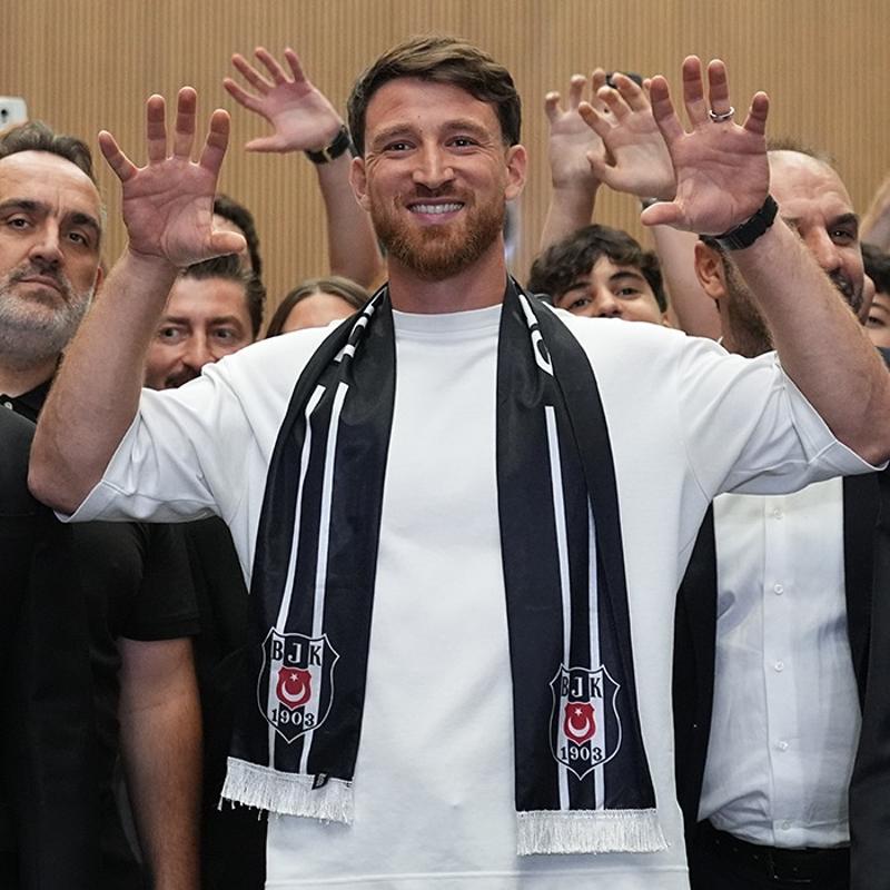 Be�ikta�'�n yeni transferi! Salih �zcan �stanbul'da