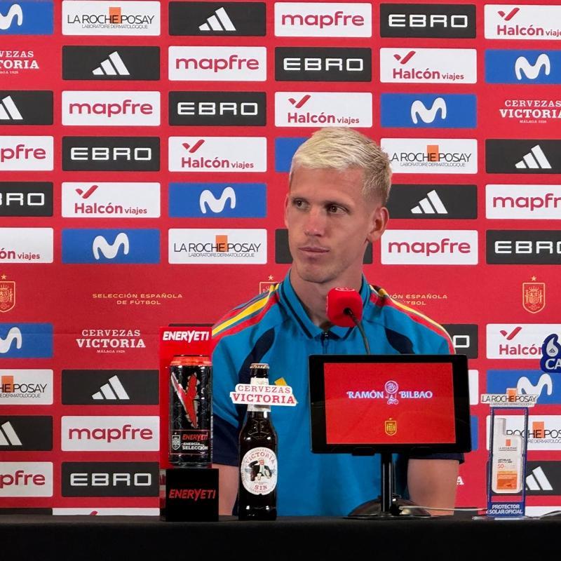 Dani Olmo'dan Bel�ika �vg�s�! 'Kar��m�zda harika bir rakip var'