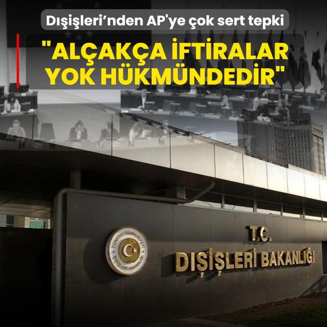 D��i�leri'nden AP'ye �ok sert tepki: �Al�ak�a iftiralar yok h�km�ndedir�