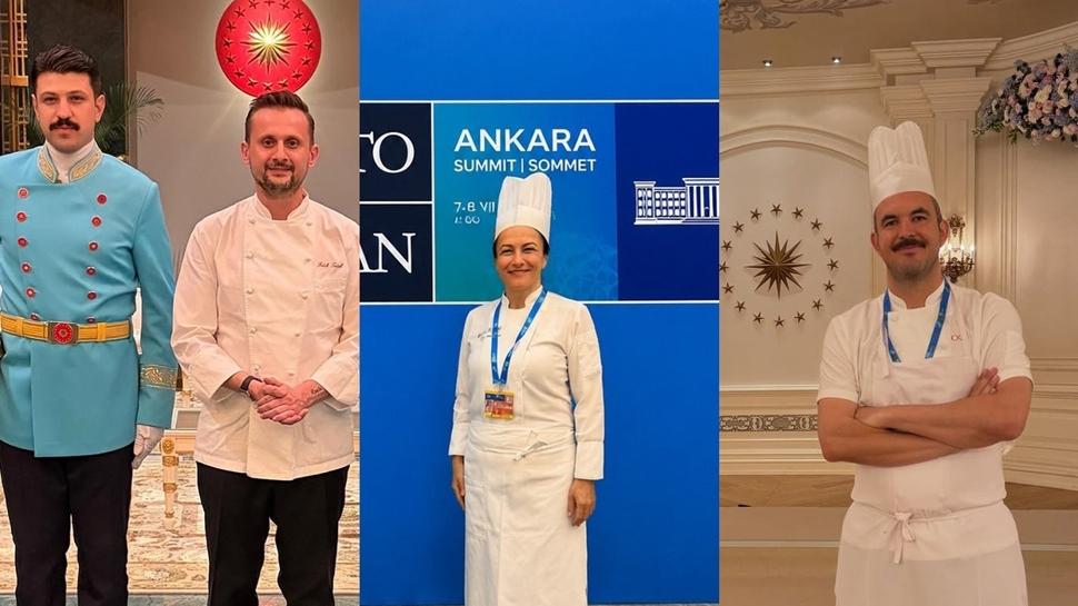 NATO Zirvesi'nin mutfa��nda T�rk imzas�! D�nyaca �nl� �efler Fatih Tutak, Sinem �zler ve Osman Sezener kimdir?