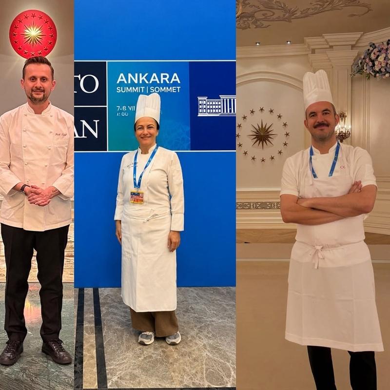 NATO Zirvesi'nin mutfa��nda T�rk imzas�! D�nyaca �nl� �efler Fatih Tutak, Sinem �zler ve Osman Sezener kimdir?