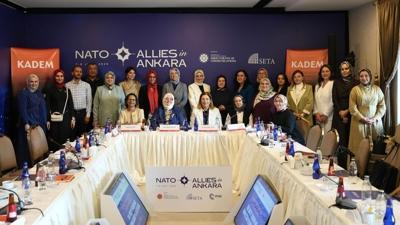 NATO Zirvesi'nde KADEM imzas�: Afet ve krizlerde 'kad�n' fakt�r� masaya yat�r�ld�