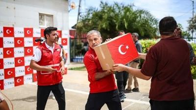 T�rkiye'den dost eli! Venezuela'ya 30 ton insani yard�m