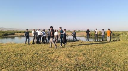10 ya��ndaki �ocuk Mu�'ta nehre d��t�: Arama �al��mas� ba�lad�