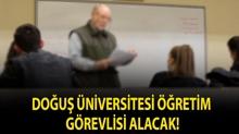 Do�u� �niversitesi ��retim G�revlisi alacak!