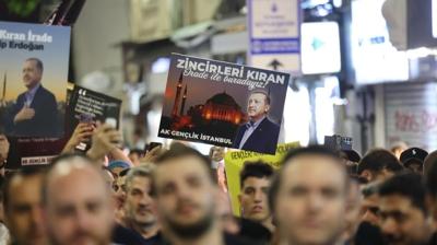 �stanbul'un kalbinde tarihi g�n! Binler Beyaz�t'tan Ayasofya'ya akt�