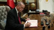 Ba�kan Erdo�an imzalad�: Atama kararlar� Resmi Gazete'de