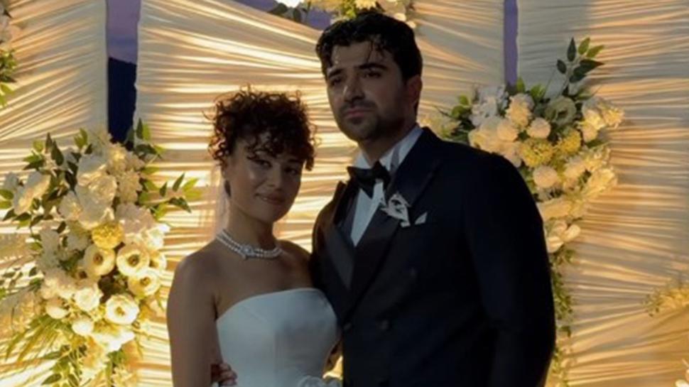Çok Güzel Hareketler'in yıldızı Tuğba Yılmaz evlendi! İşte düğününden ilk kare
