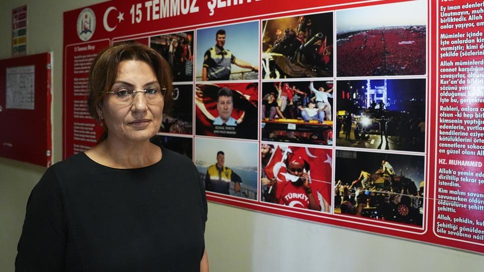 Şehit polisin acılı eşinden gençlere mesaj: Bayrak olmazsa yaşamanın anlamı yok