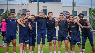 Trabzonspor'da yeni sezon mesaisi s�r�yor