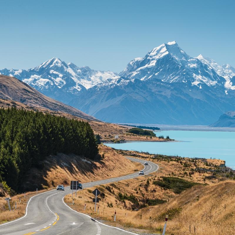Yeni Zelanda'n�n turkuaz hazinesi: Pukaki G�l� do�aseverleri hayran b�rak�yor
