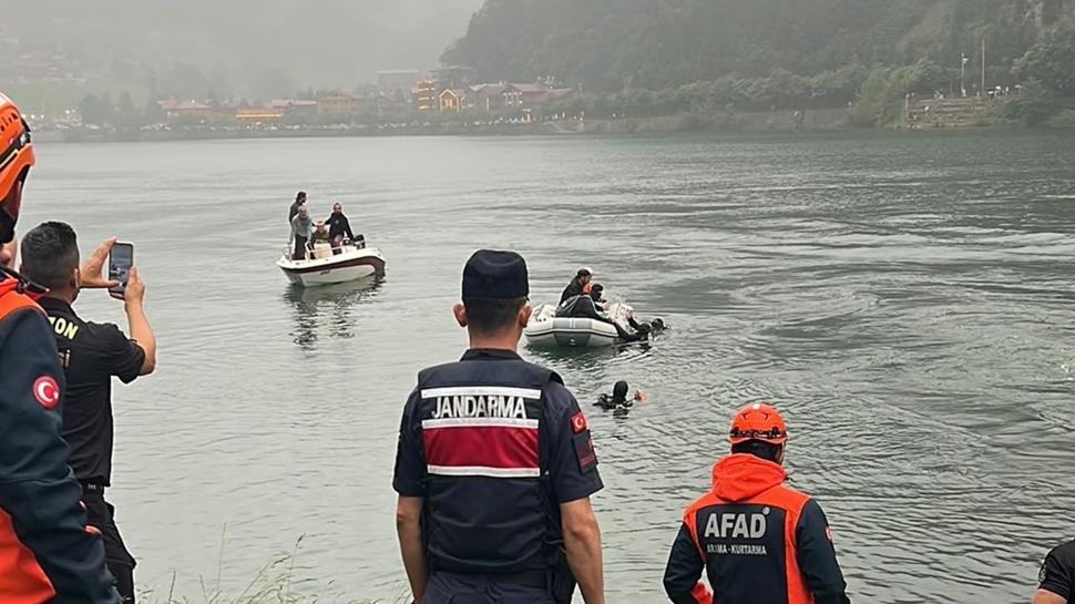 Çantasını almak için Uzungöl'e girdi hayatını kaybetti