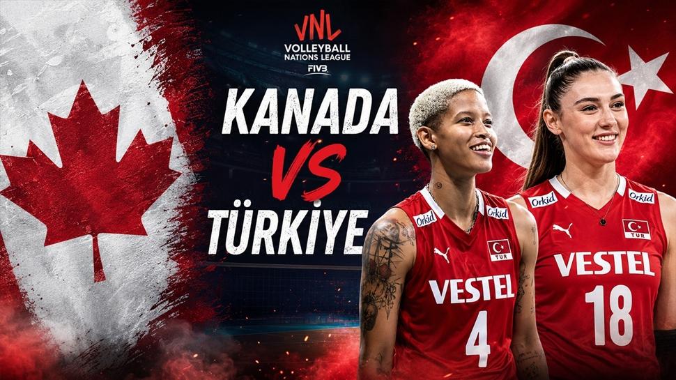 Kanada-Türkiye kadın voleybol maçı ne zaman, saat kaçta ve hangi kanalda?