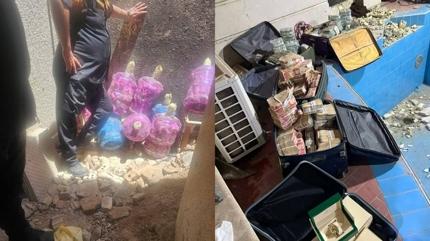 Irak'ta yolsuzluk soru�turmas�! 375 kilo alt�na el konuldu