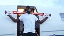 Galatasaray'�n yeni transferi �stanbul'da! Transferde mutlu son