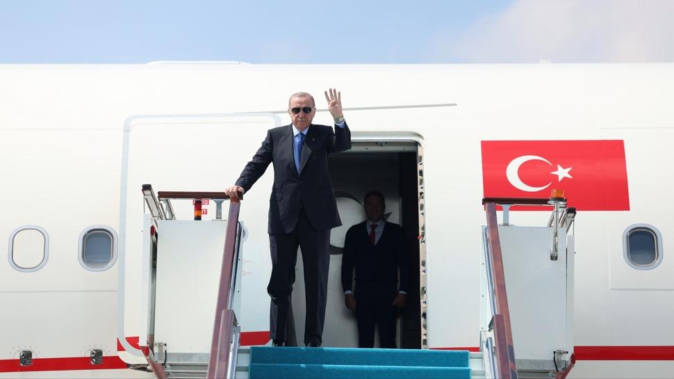Başkan Erdoğan, Katar'a gitti