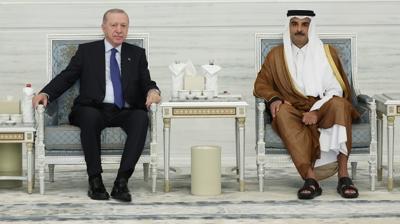 Başkan Erdoğan'dan Katar Emiri'ne taziye ziyareti