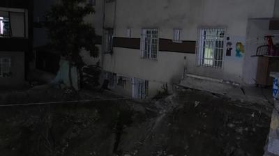 �stanbul'da korku dolu anlar! 6 katl� bina tahliye edildi