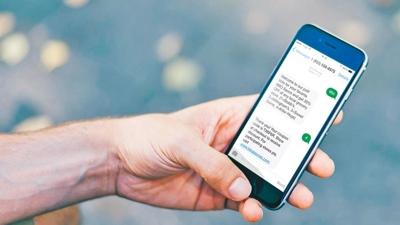 �zinsiz SMS'e 1 milyonluk ceza