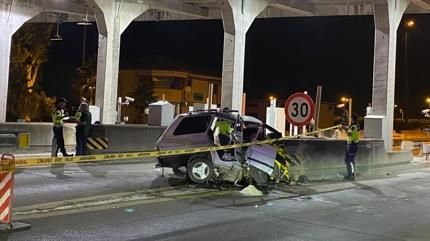 Ceyhan'da otoyol gi�elerinde feci kaza: 24 ya��ndaki gen� hayat�n� kaybetti