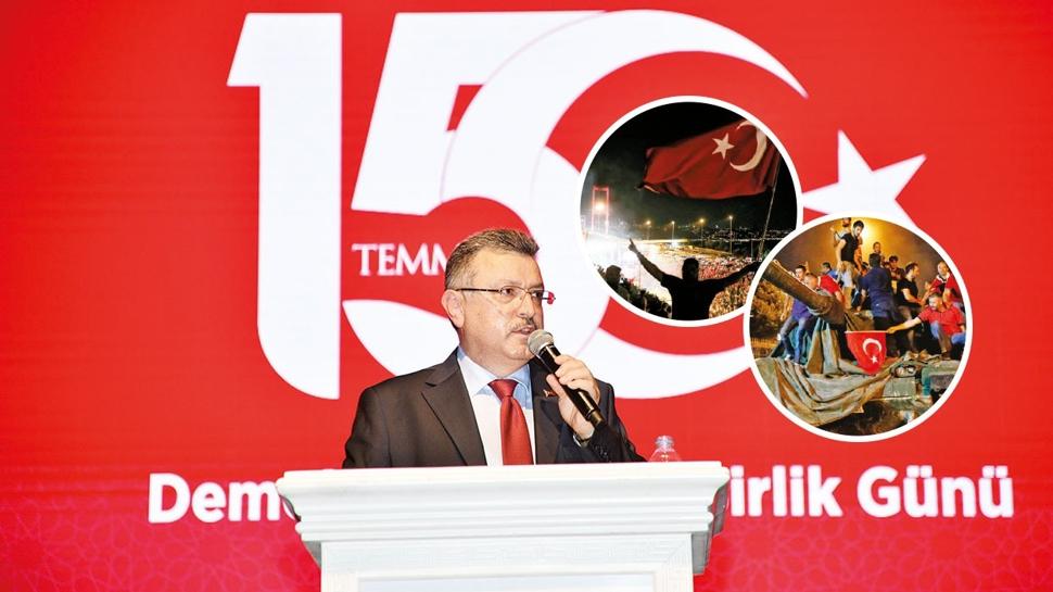 Ba�kan Gen�: 15 Temmuz, kutlu bir direni�in ad�d�r
