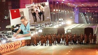 Kur�un ya�muru alt�nda hayat kurtard�