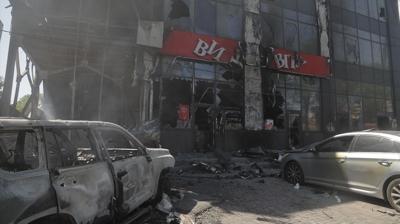 Rus f�zeleri Odessa'y� vurdu: �l� ve yaral�lar var