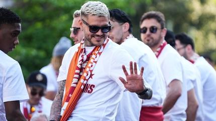 Ve bir d�nem kapand�! Galatasaray Mauro Icardi'ye veda etti