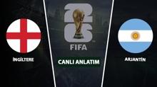 CANLI: �ngiltere - Arjantin