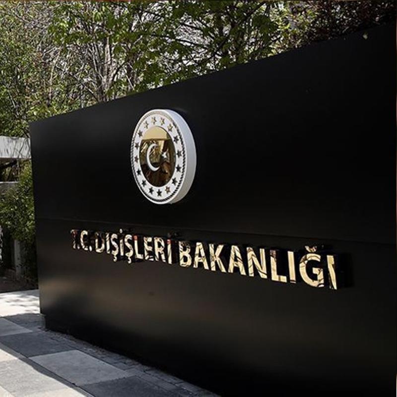 Cezayir'deki yetimhane yang�n�na D��i�leri Bakanl���'ndan taziye mesaj�