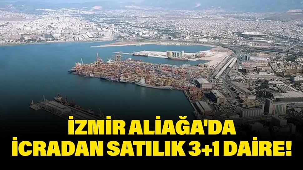 İzmir Aliağa'da icradan satılık 3+1 daire!