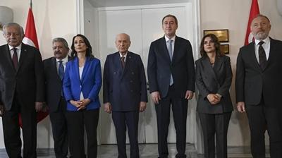 DEM Parti'den Bah�eli'ye 'Ter�rs�z T�rkiye' ziyareti