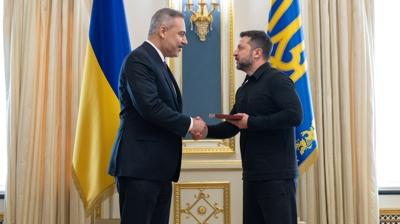 Ukrayna'dan Bakan Fidan'a devlet ni�an�... Bar��a katk�lar� �rnek g�sterildi