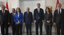 DEM Parti'den Bah�eli'ye ''Ter�rs�z T�rkiye'' ziyareti