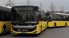 �ETT otob�s� alev alev yand�