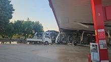 Akaryak�t istasyonunda can pazar�! T�r pompalar� devirip markete dald�