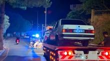 Alkoll� direksiyonun faturas� a��r oldu... Polis durdurdu, ceza ya�d�