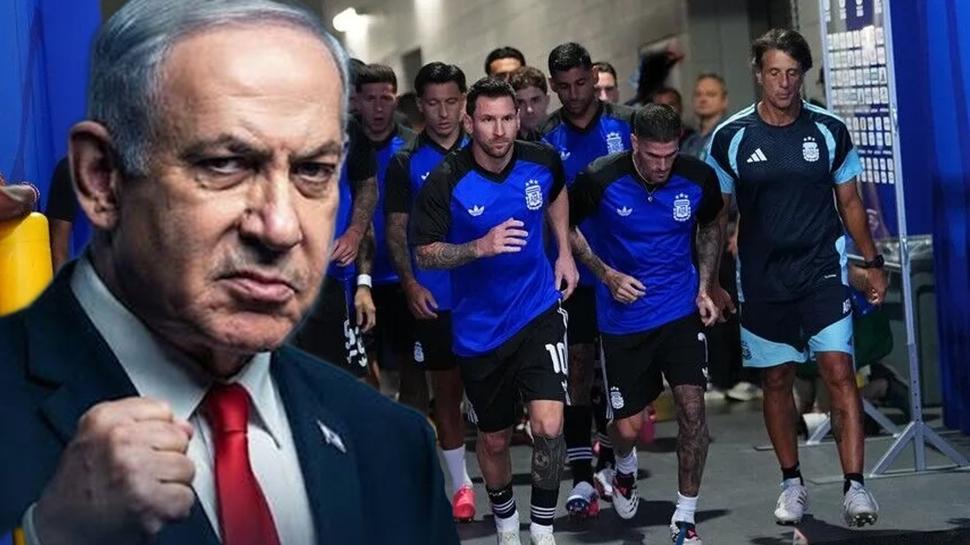 Gazze gerilimi sahaya indi! Katil Netanyahu Arjantin'in yan�nda