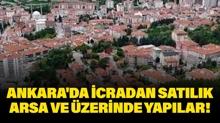 Ankara K�z�lcahamam'da icradan sat�l�k arsa ve �zerinde yap�lar!