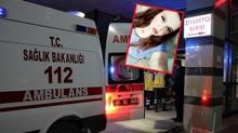 Evinin �n�nde bay�ld�, hastane yolunda �ld�