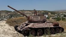 K�br�sl� T�rk M�cahitlerin cesaretinin sembol�: ��te 'Tutsak Tanklar'