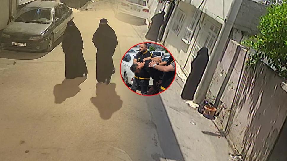 Çarşaf giyip hırsızlığa çıktılar! 40 dakikada vurgun