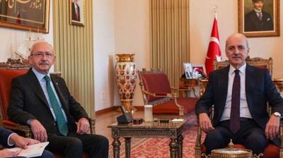 TBMM Başkanı Kurtulmuş, Kılıçdaroğlu'nu kabul edecek
