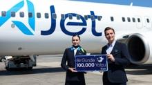 AJet rekorunu k�rd�: Bir g�nde 100 bini a�k�n yolcu ta��d�
