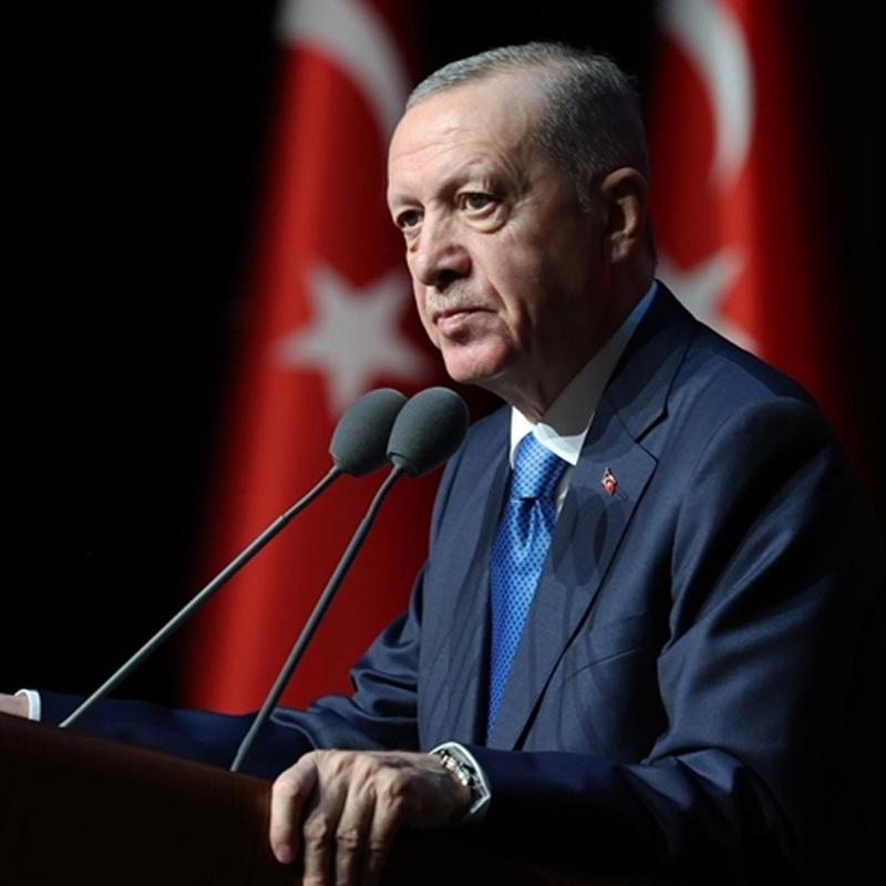 Ba�kan Erdo�an, Letonya Cumhurba�kan� ile telefonda g�r��t�