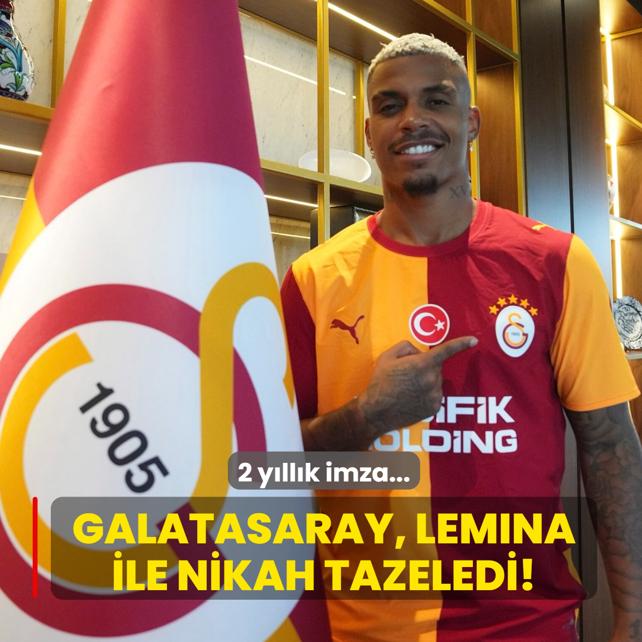 Galatasaray, Lemina ile nikah tazeledi! 2 yıllık imza...