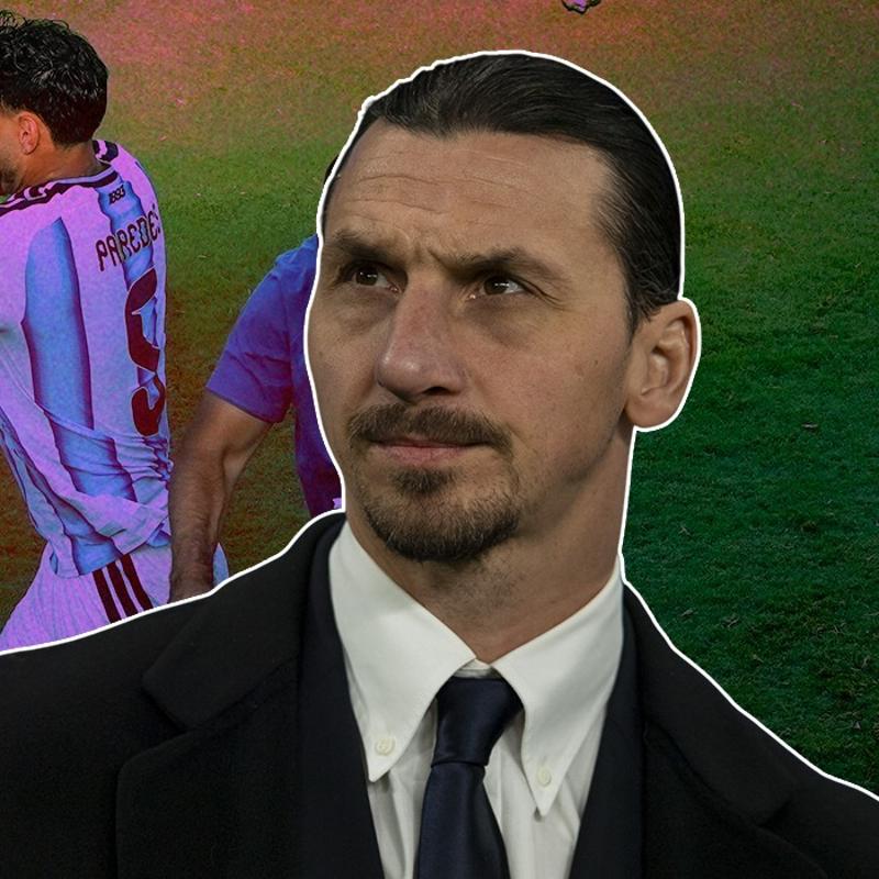 Ibrahimovic'ten Paredes'e sert tepki: Ben olsam...