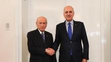 Kurtulmu�'tan Ter�rs�z T�rkiye trafi�i! �lk ziyaret Bah�eli'ye