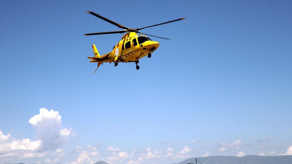 13 günlük bebeğin kafatası kırıldı! Ambulans helikopterle Erzurum'a sevk edildi